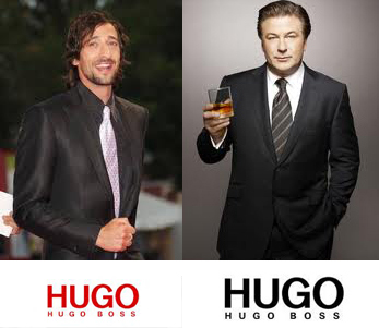 hugo boss suits black